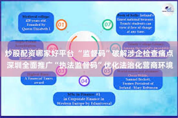 炒股配资哪家好平台 “监督码”破解涉企检查痛点 深圳全面推广“执法监督码”优化法治化营商环境
